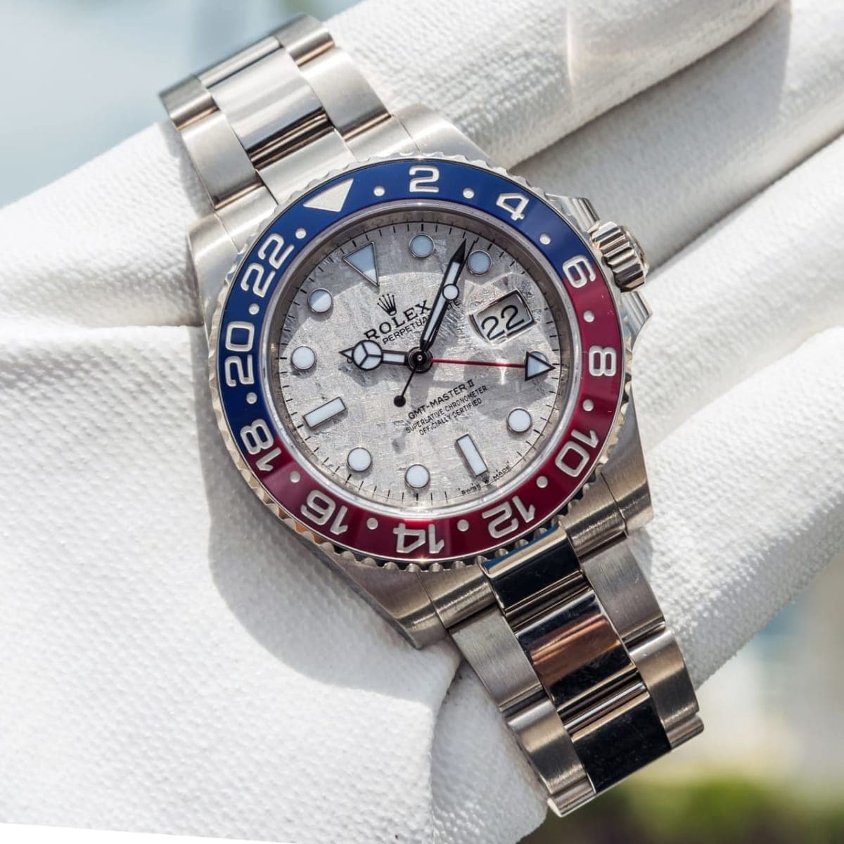 Rolex 2025 RLX 126719BLRO Meteorite dial 40mm