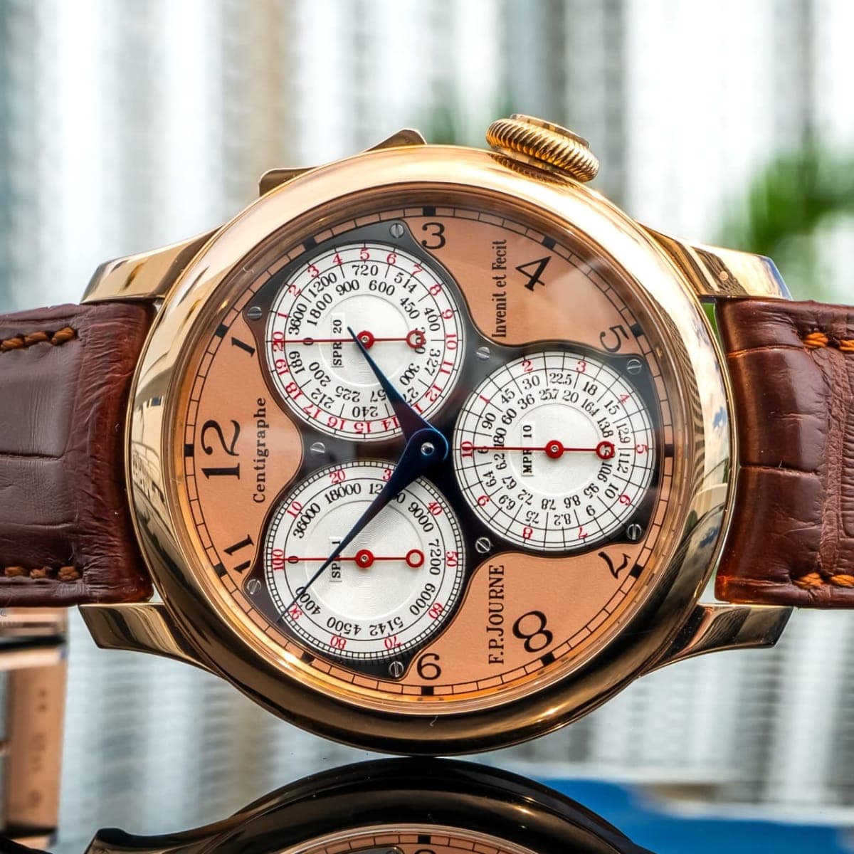 F.P Journe 2009 F.P. Journ.e CENTIGRAPHE Salmon Dial 40mm