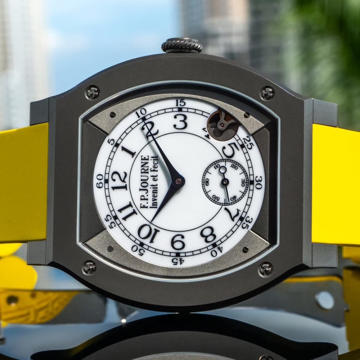 F.P Journe 2021 F.P. Journ.e Elegante Titalyt White Dial 48mm